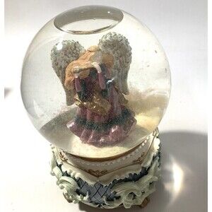 SF Angel Music Box Christmas Plays The First Noel‎ Figurine Box Gift SEE VIDEO